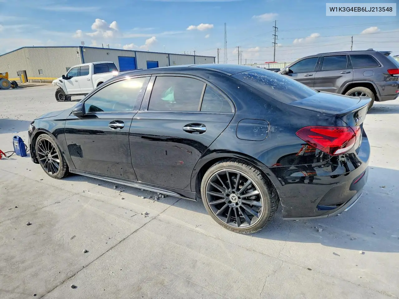 2020 MERCEDES A-KLASSE VIN W1K3G4EB6LJ213548 — фото 2