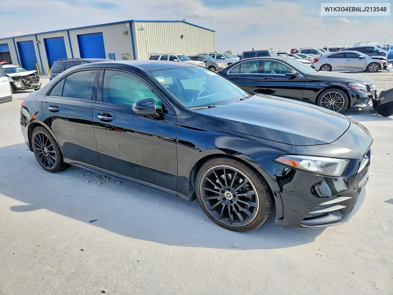 2020 MERCEDES A-KLASSE VIN W1K3G4EB6LJ213548 — фото 4
