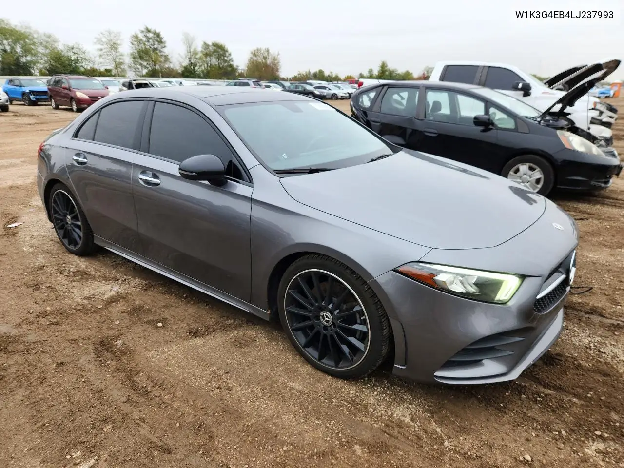 2020 MERCEDES A-KLASSE VIN W1K3G4EB4LJ237993 — фото 4