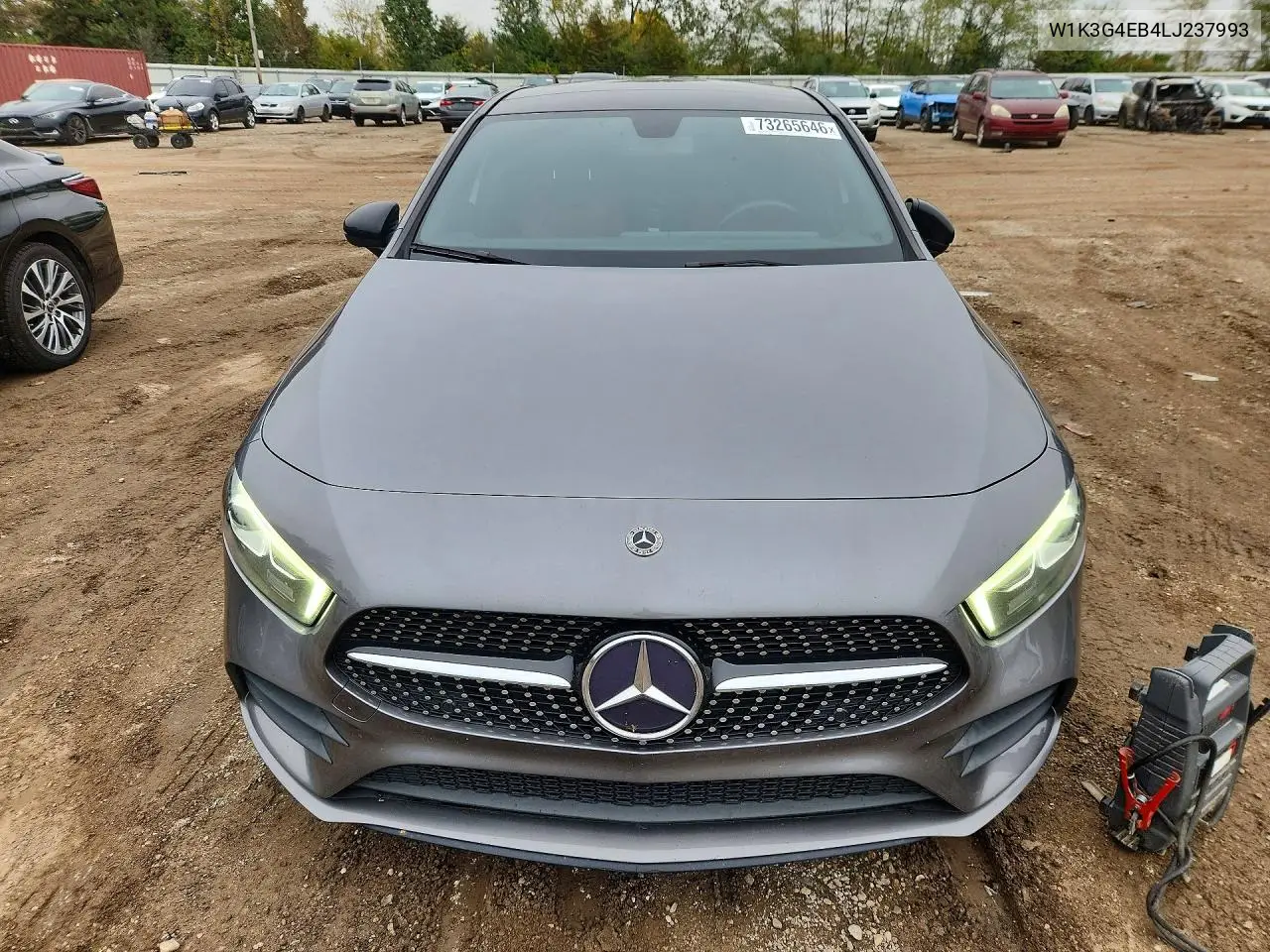 2020 MERCEDES A-KLASSE VIN W1K3G4EB4LJ237993 — фото 5