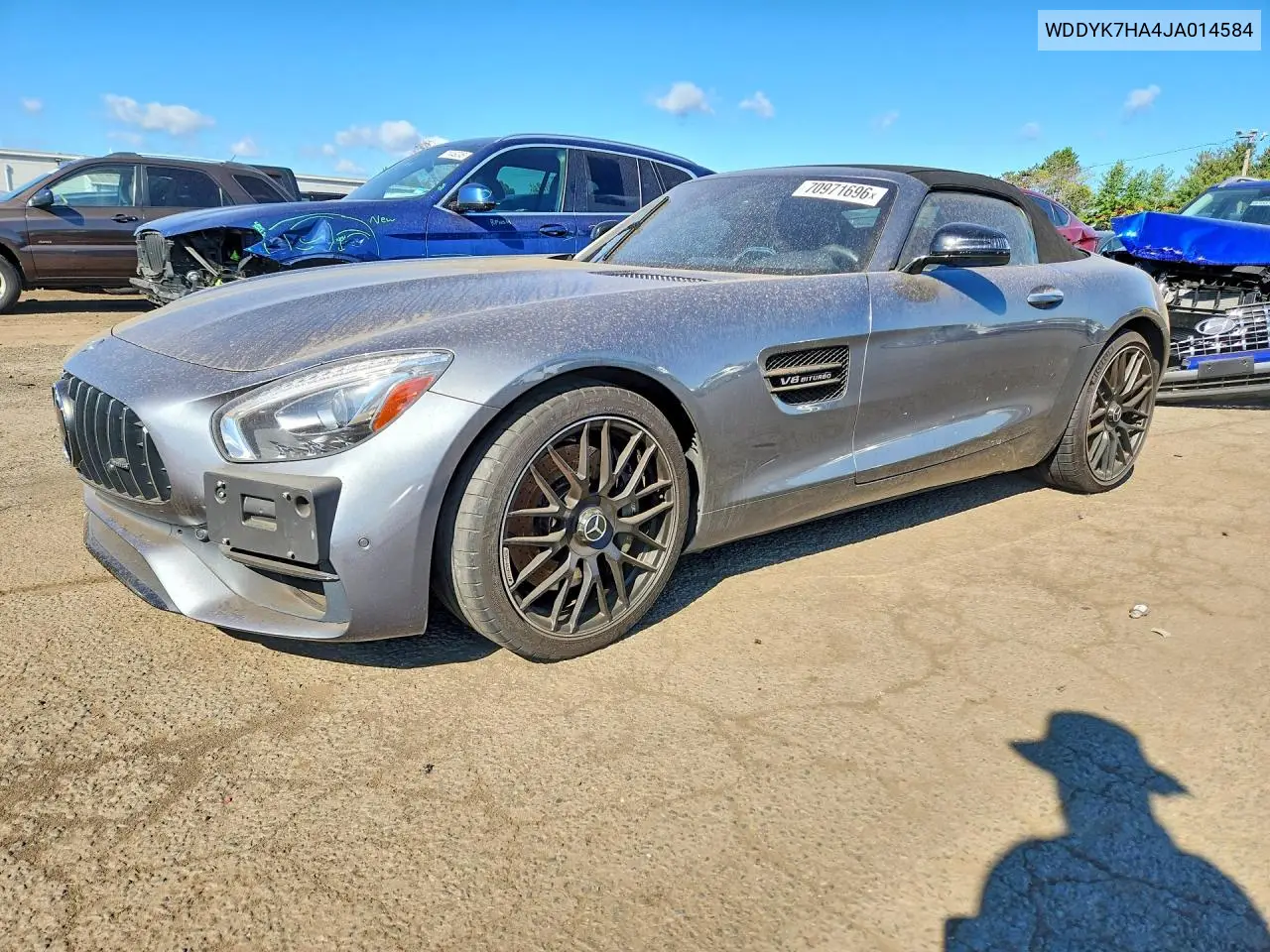 MERCEDES AMG GT 2018, VIN WDDYK7HA4JA014584