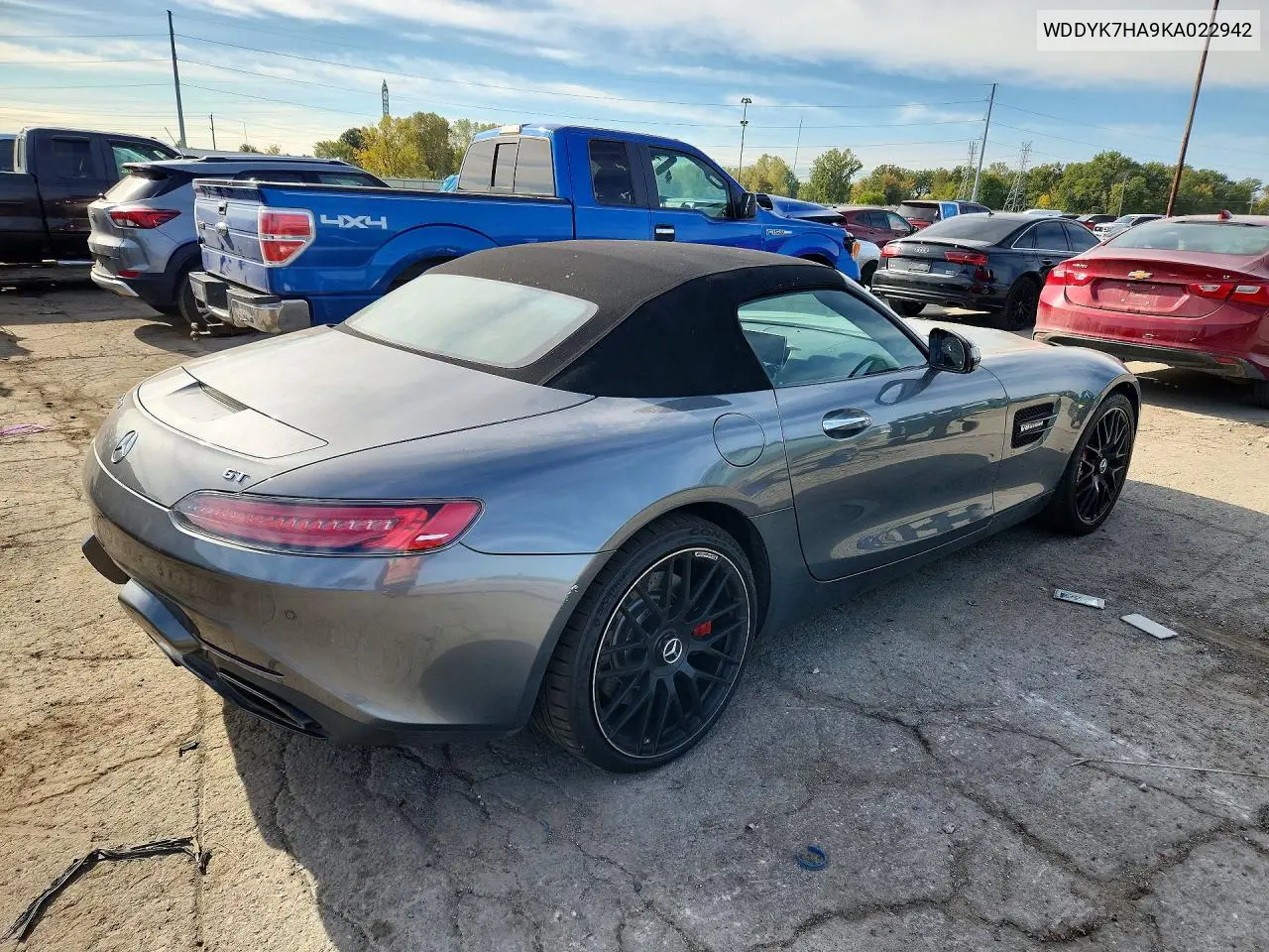 2019 MERCEDES AMG GT VIN WDDYK7HA9KA022942 — фото 3