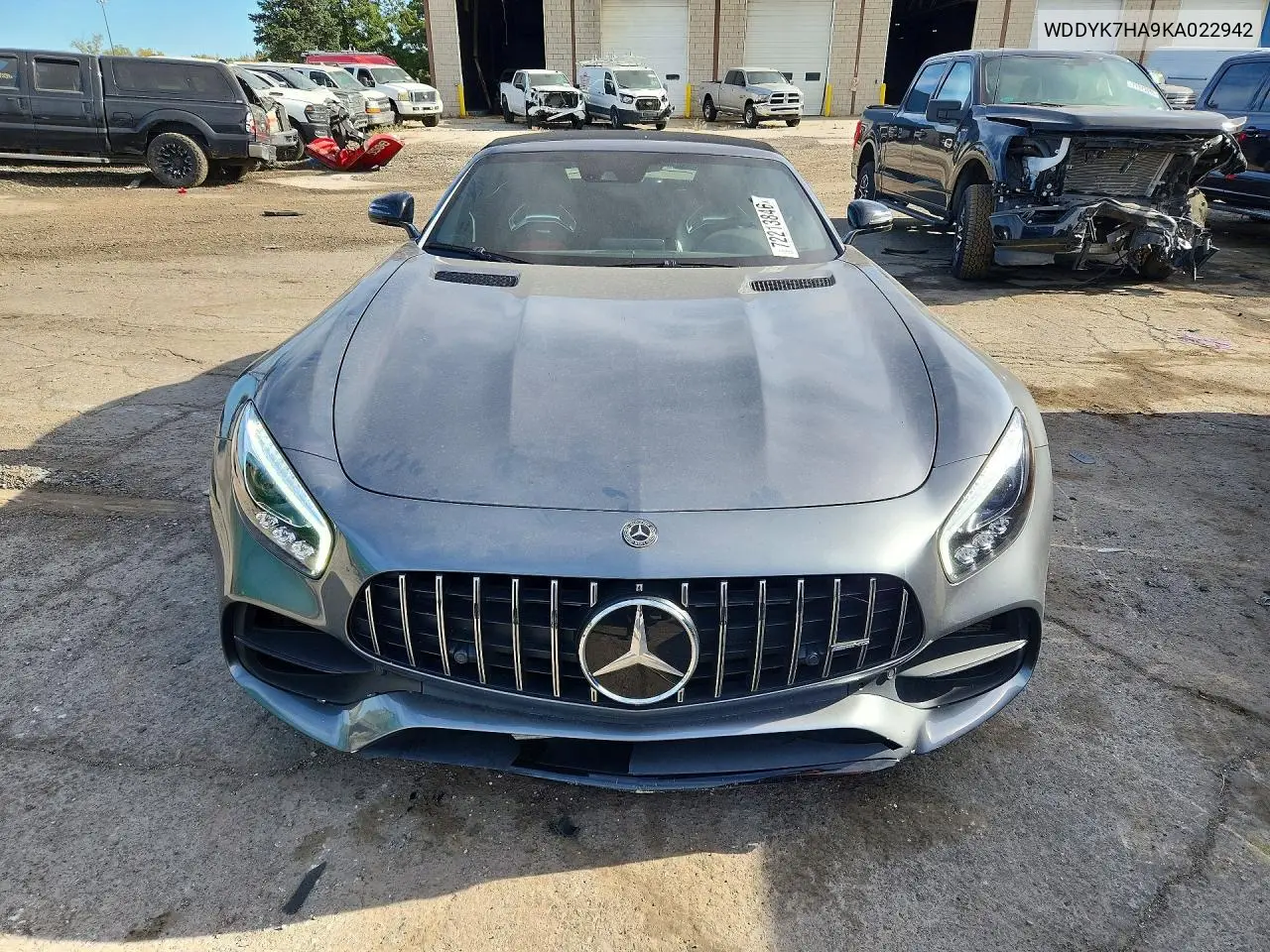 2019 MERCEDES AMG GT VIN WDDYK7HA9KA022942 — фото 5
