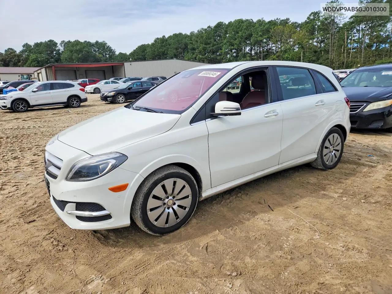 MERCEDES B-KLASSE 2016, VIN WDDVP9AB5GJ010300