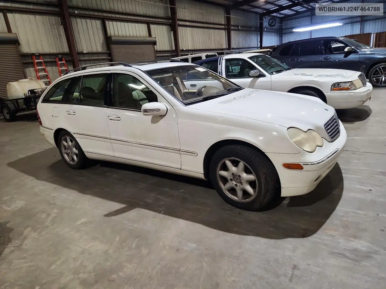 2004 MERCEDES C-KLASSE VIN WDBRH61J24F464788 — фото 4