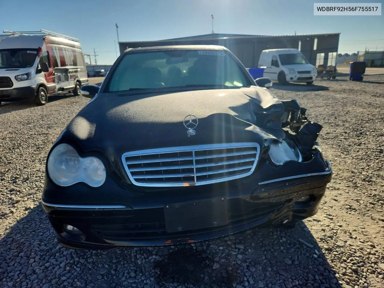 2006 MERCEDES C-KLASSE VIN WDBRF92H56F755517 — фото 5
