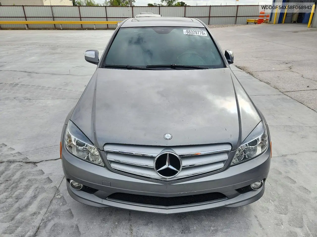 2008 MERCEDES C-KLASSE VIN WDDGF54X58F068942 — фото 5