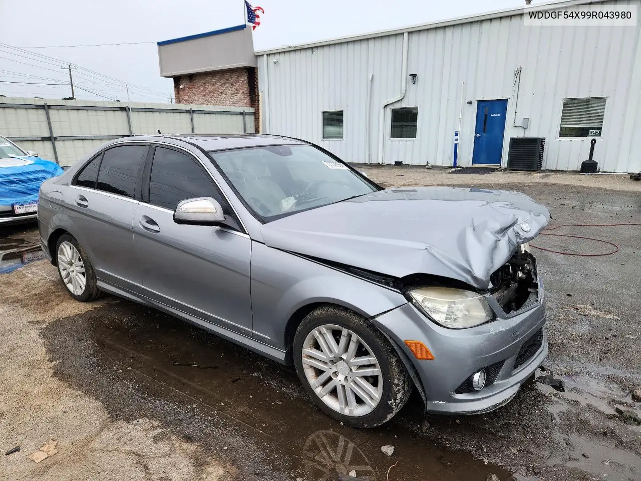 2009 MERCEDES C-KLASSE VIN WDDGF54X99R043980 — фото 4