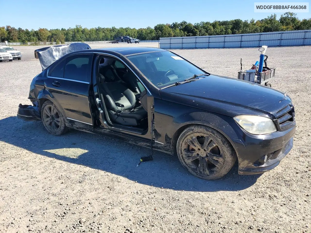 2010 MERCEDES C-KLASSE VIN WDDGF8BB8AF466368 — фото 4