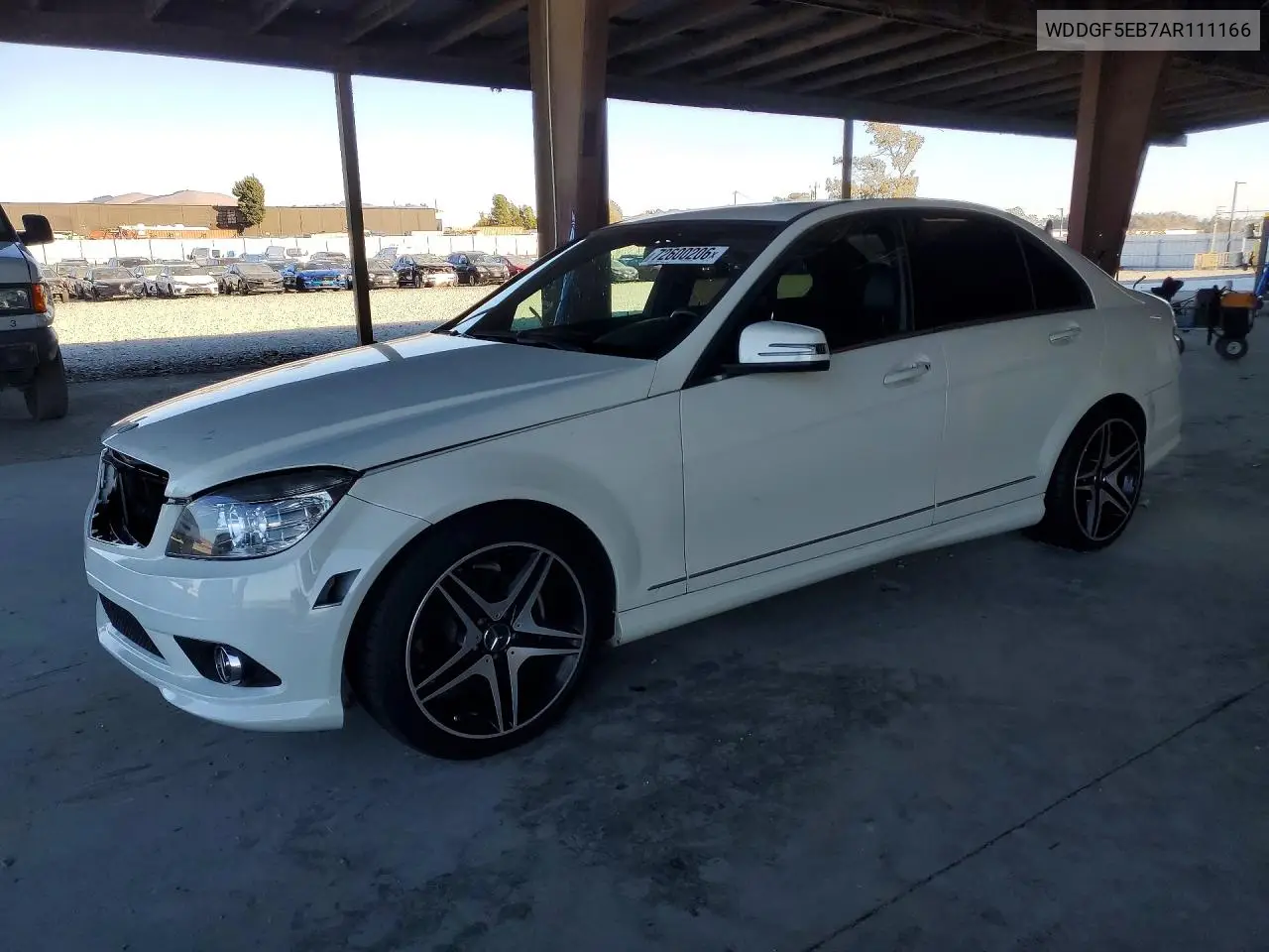 MERCEDES C-KLASSE 2010, VIN WDDGF5EB7AR111166