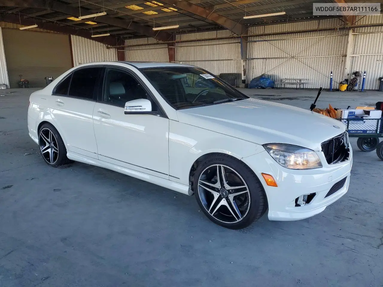 2010 MERCEDES C-KLASSE VIN WDDGF5EB7AR111166 — фото 4