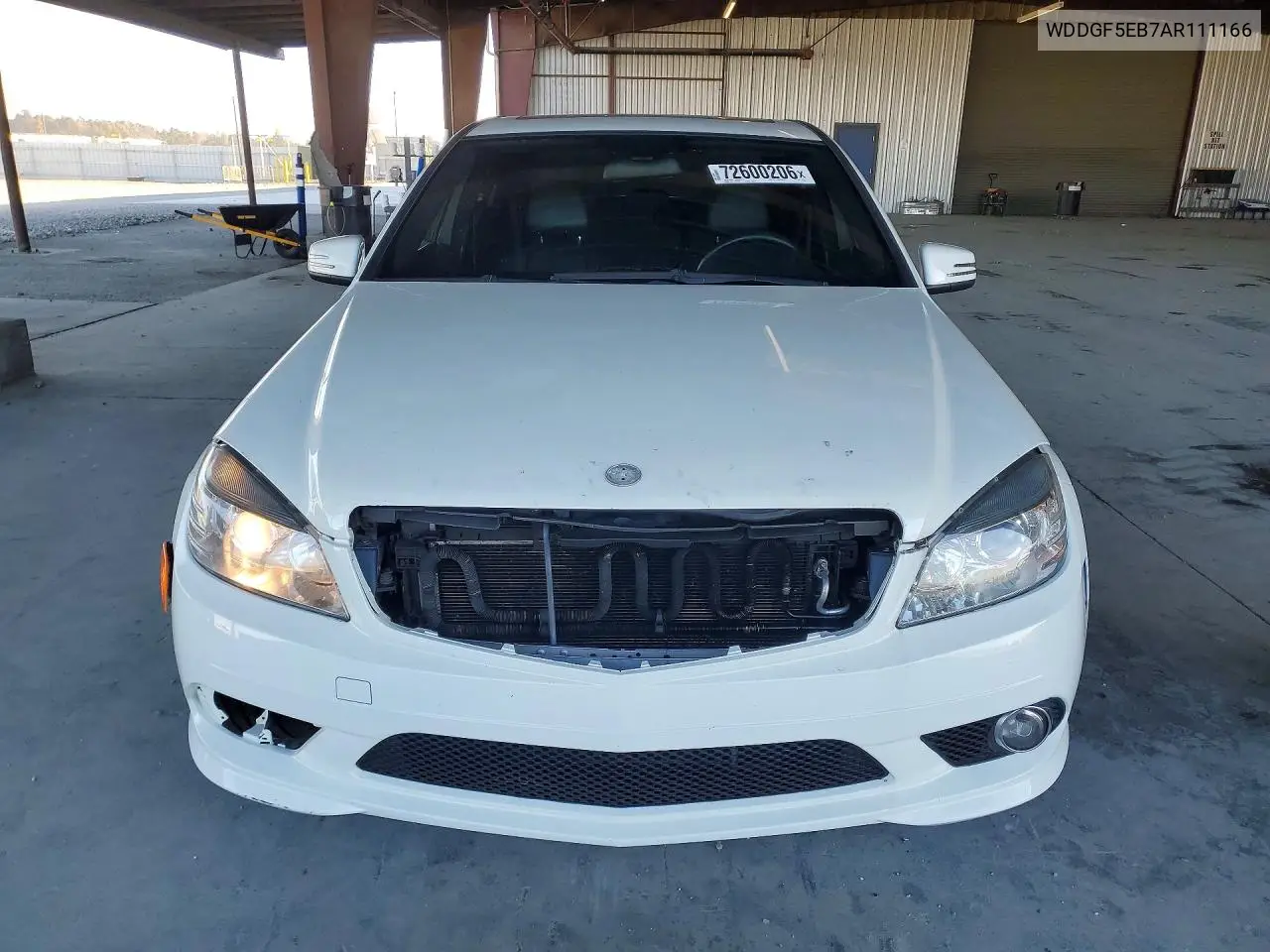 2010 MERCEDES C-KLASSE VIN WDDGF5EB7AR111166 — фото 5