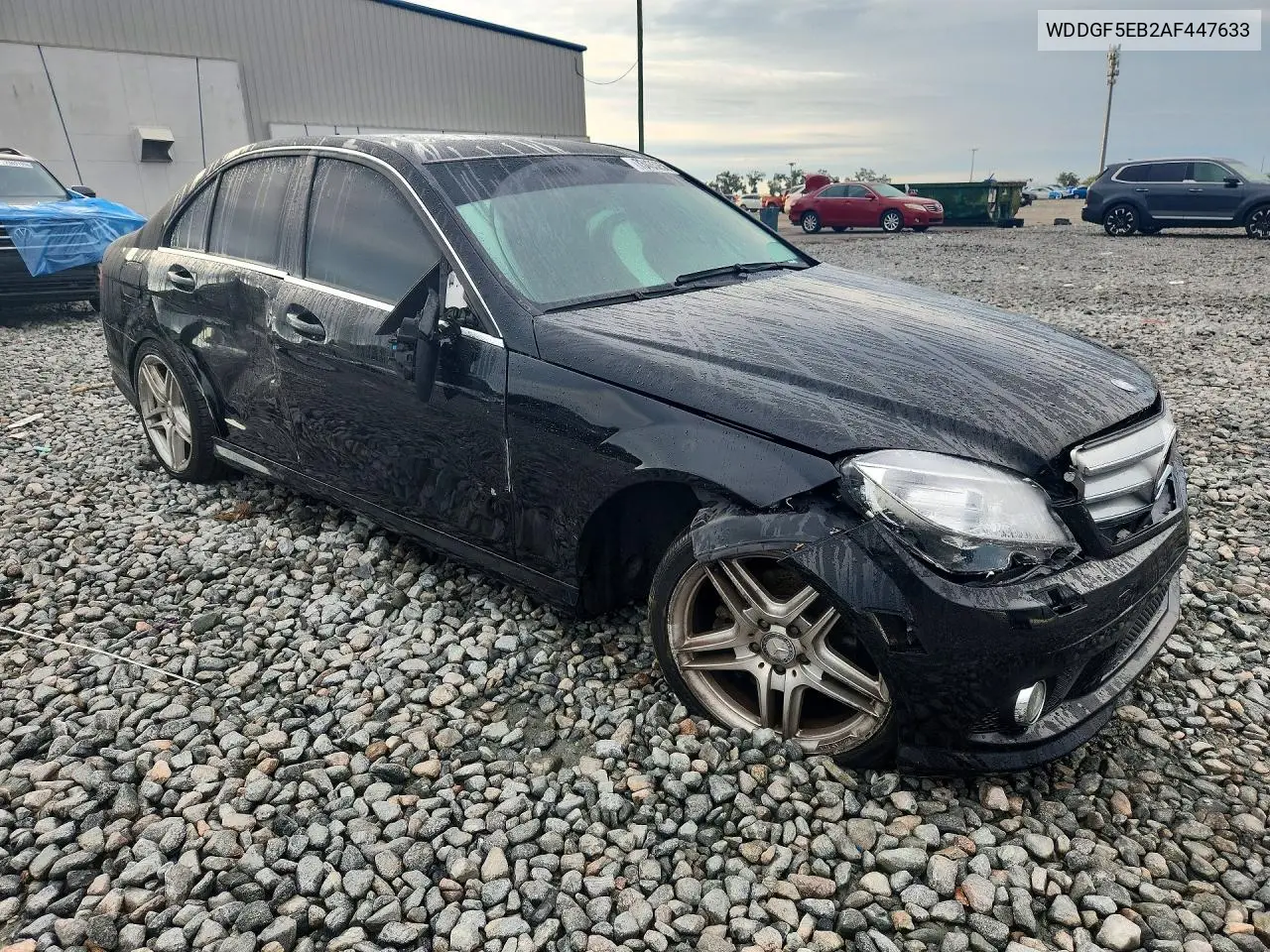 2010 MERCEDES C-KLASSE VIN WDDGF5EB2AF447633 — фото 4
