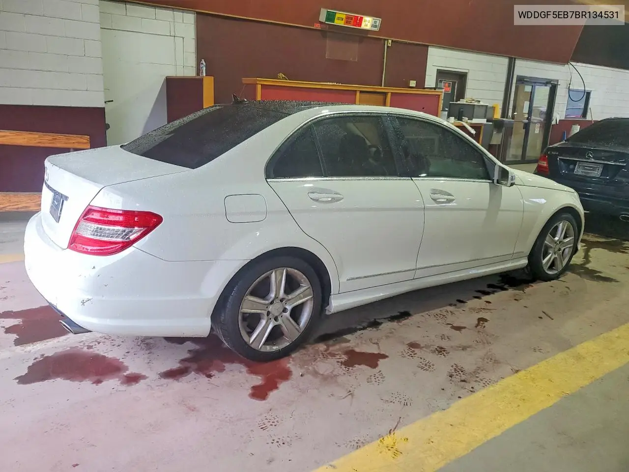 2011 MERCEDES C-KLASSE VIN WDDGF5EB7BR134531 — фото 3