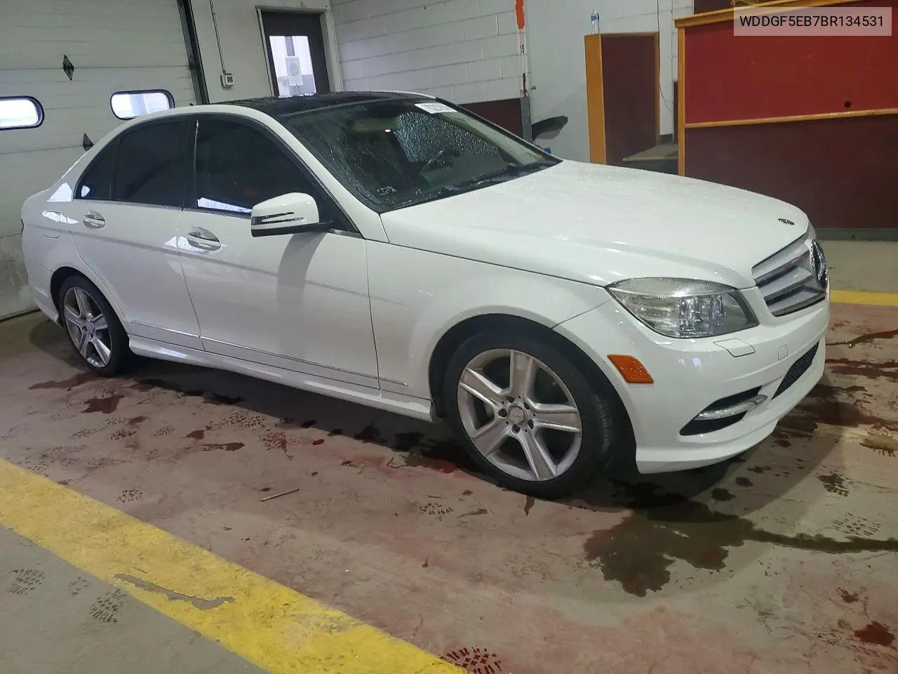 2011 MERCEDES C-KLASSE VIN WDDGF5EB7BR134531 — фото 4