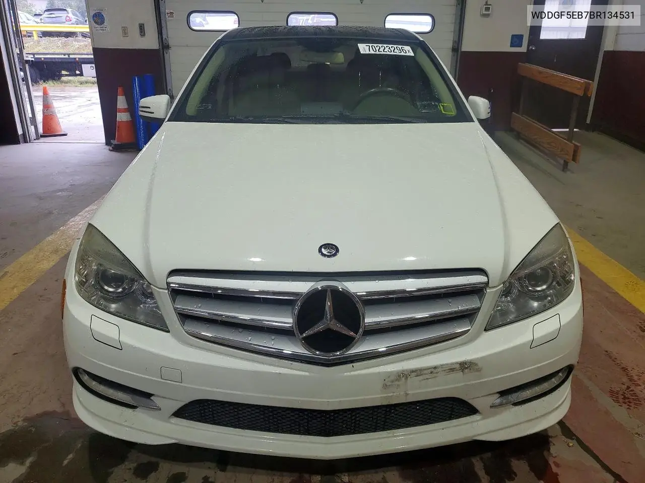 2011 MERCEDES C-KLASSE VIN WDDGF5EB7BR134531 — фото 5