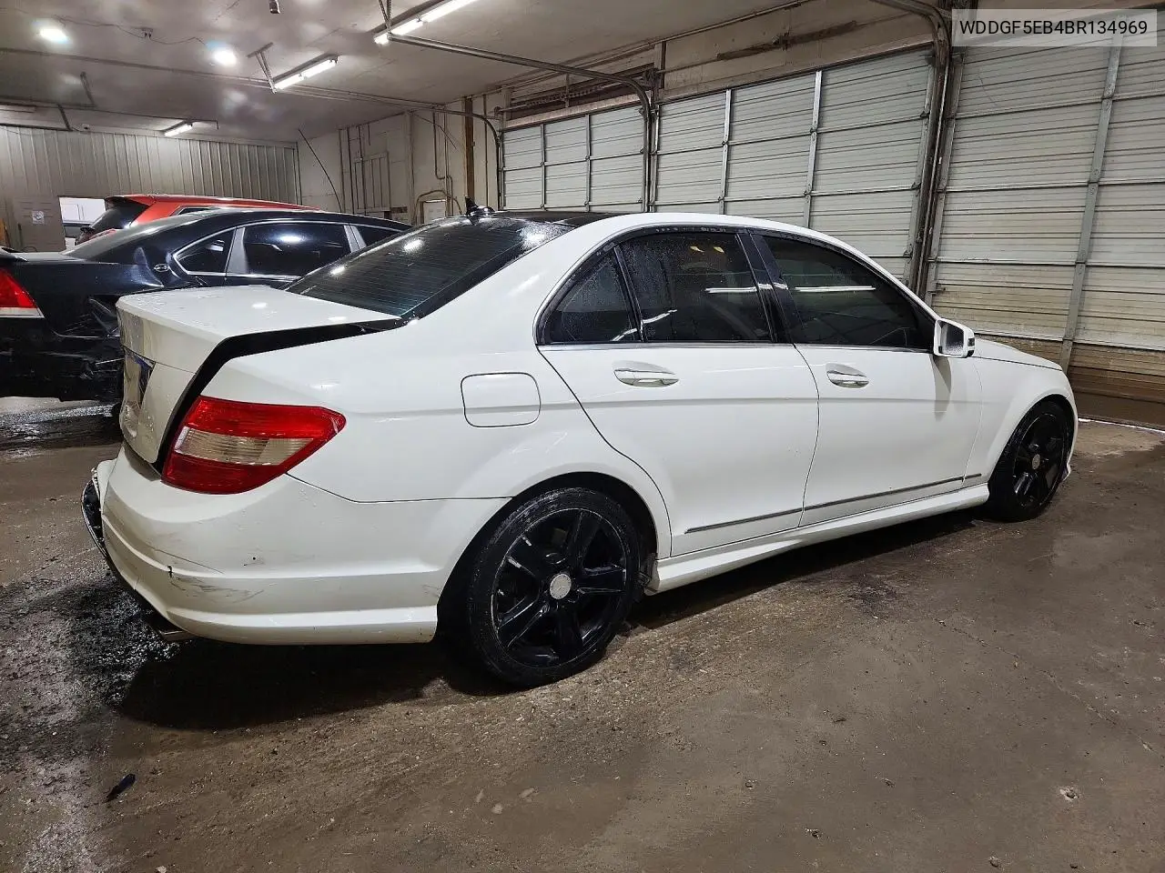 2011 MERCEDES C-KLASSE VIN WDDGF5EB4BR134969 — фото 3