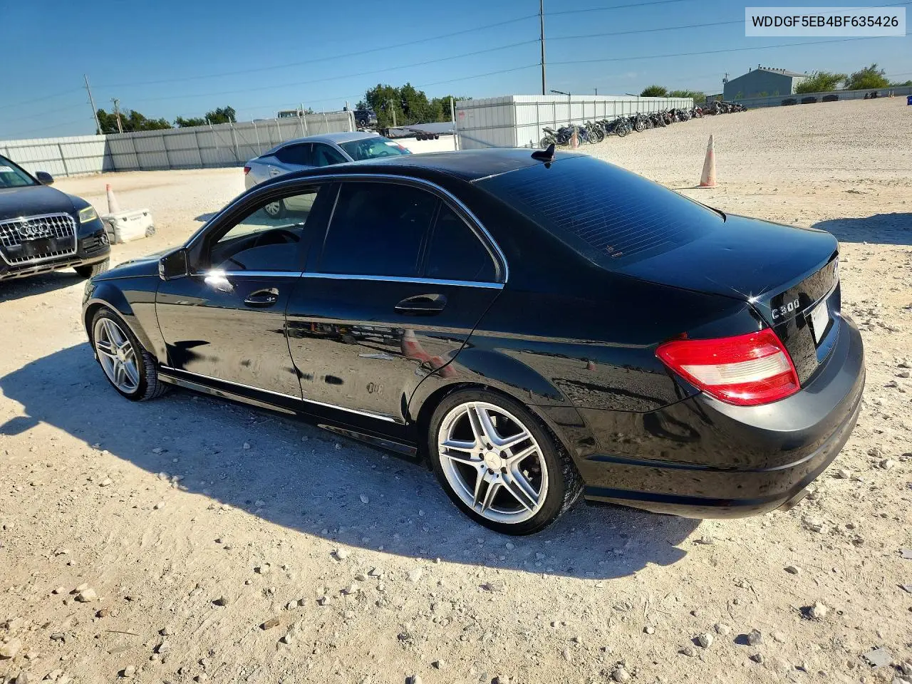 2011 MERCEDES C-KLASSE VIN WDDGF5EB4BF635426 — фото 2