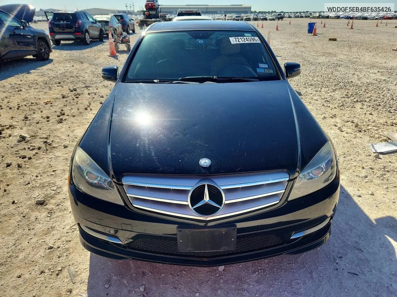 2011 MERCEDES C-KLASSE VIN WDDGF5EB4BF635426 — фото 5