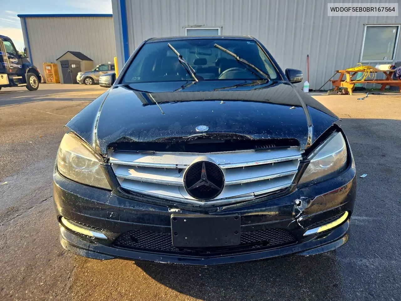 2011 MERCEDES C-KLASSE VIN WDDGF5EB0BR167564 — фото 5