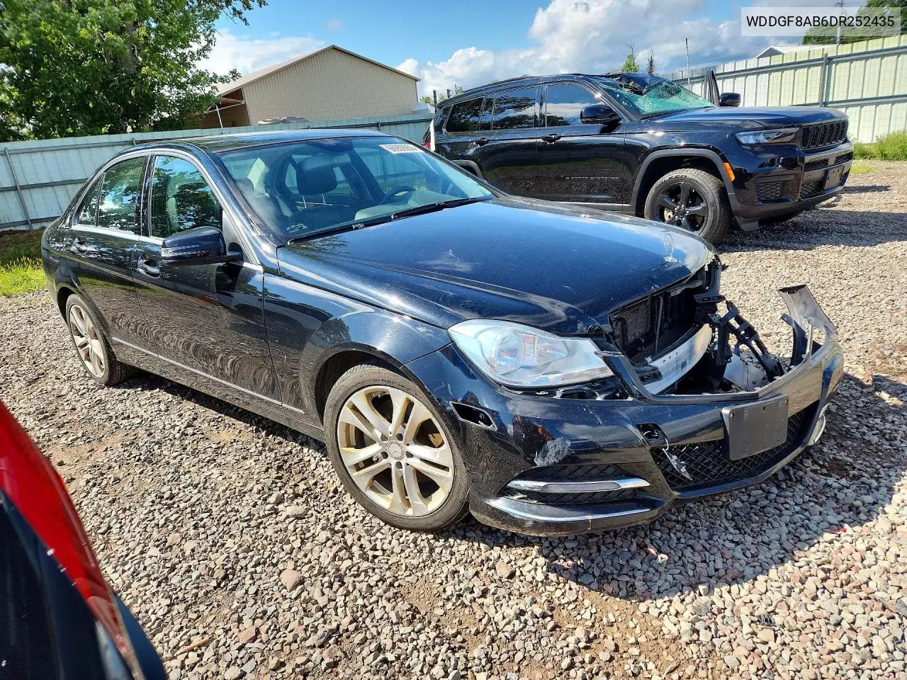 2013 MERCEDES C-KLASSE VIN WDDGF8AB6DR252435 — фото 4