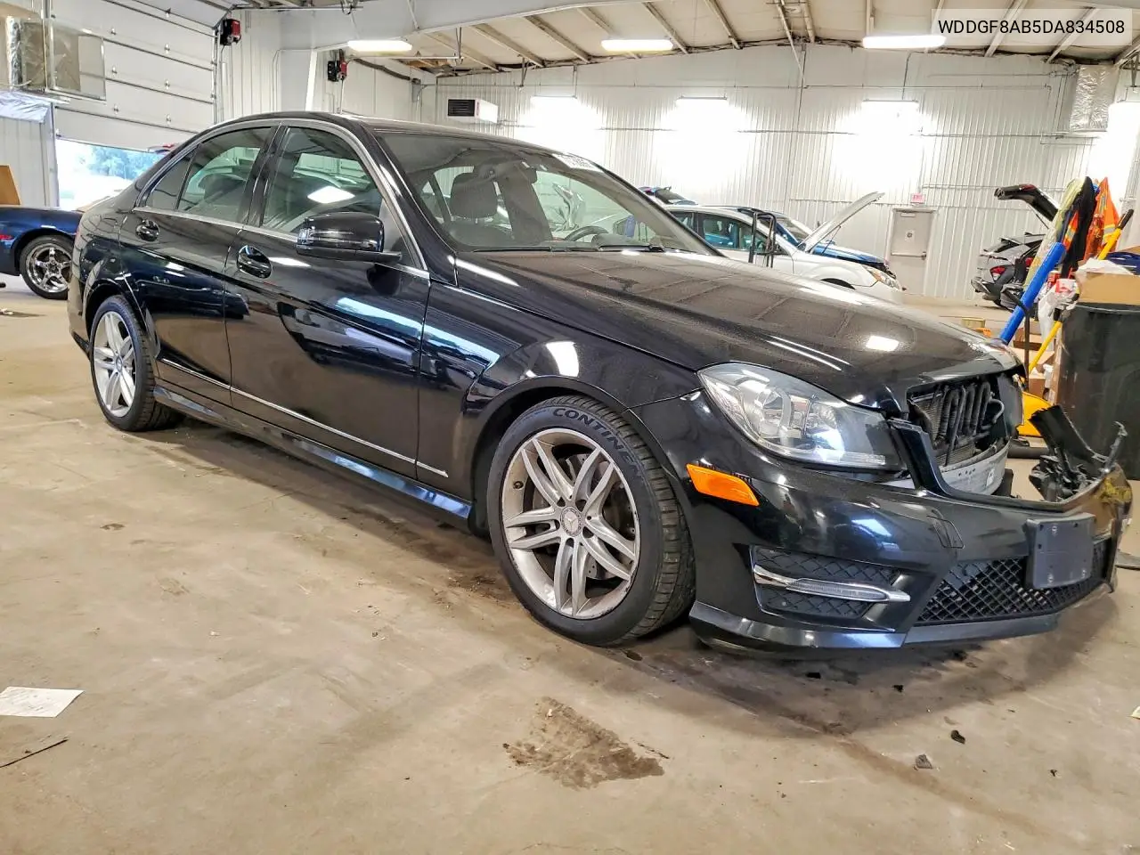 2013 MERCEDES C-KLASSE VIN WDDGF8AB5DA834508 — фото 4