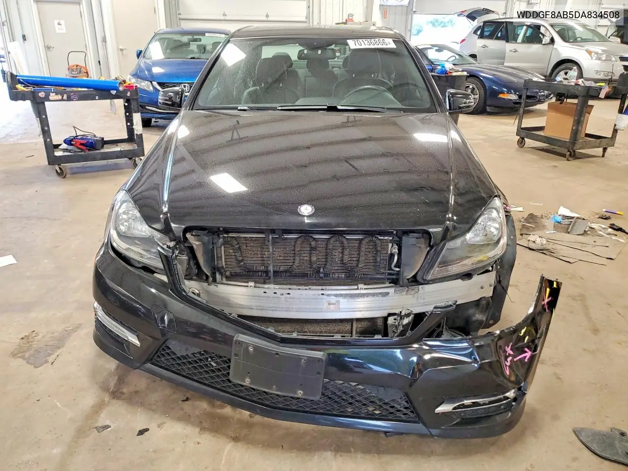 2013 MERCEDES C-KLASSE VIN WDDGF8AB5DA834508 — фото 5