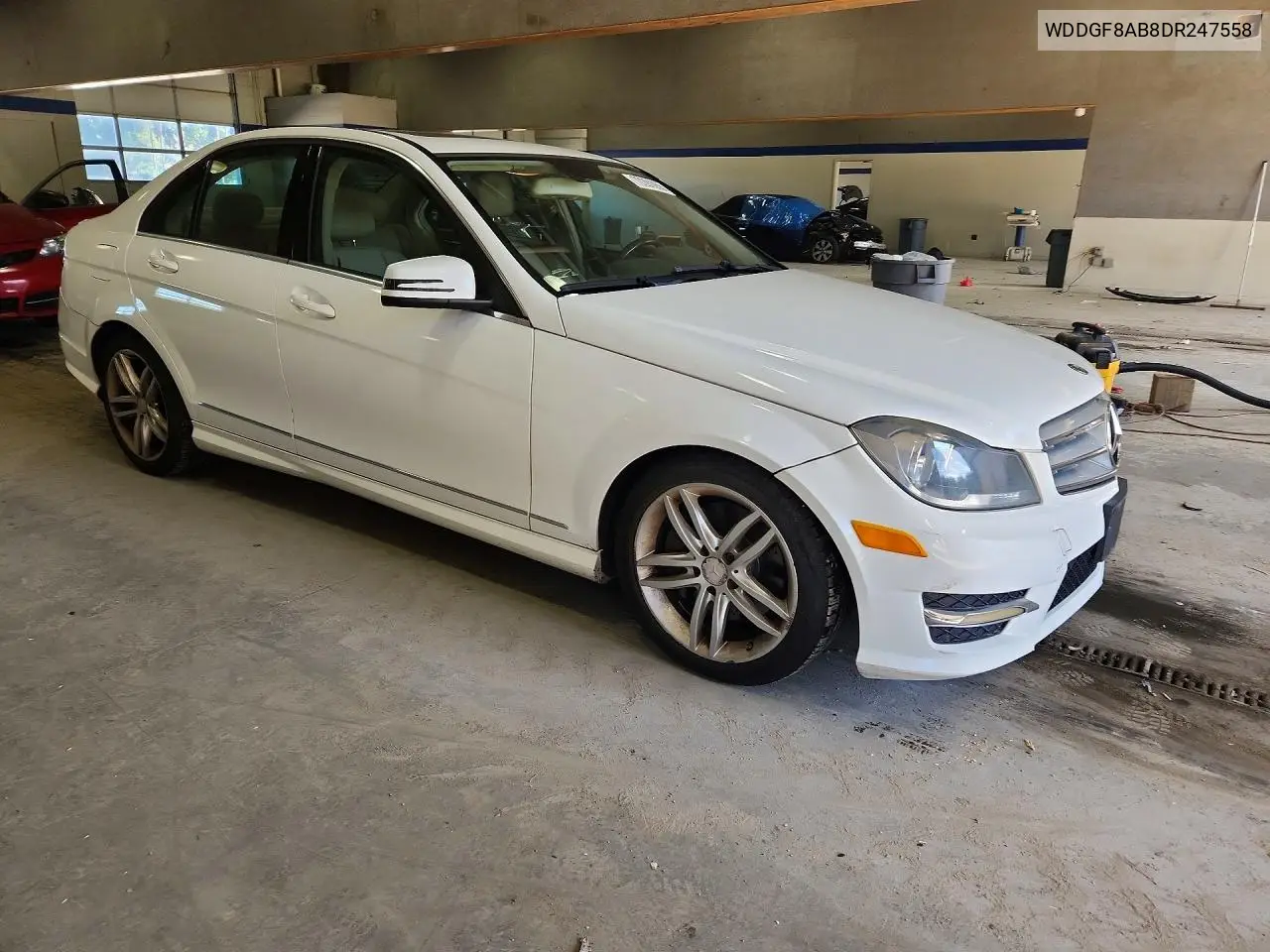 2013 MERCEDES C-KLASSE VIN WDDGF8AB8DR247558 — фото 4