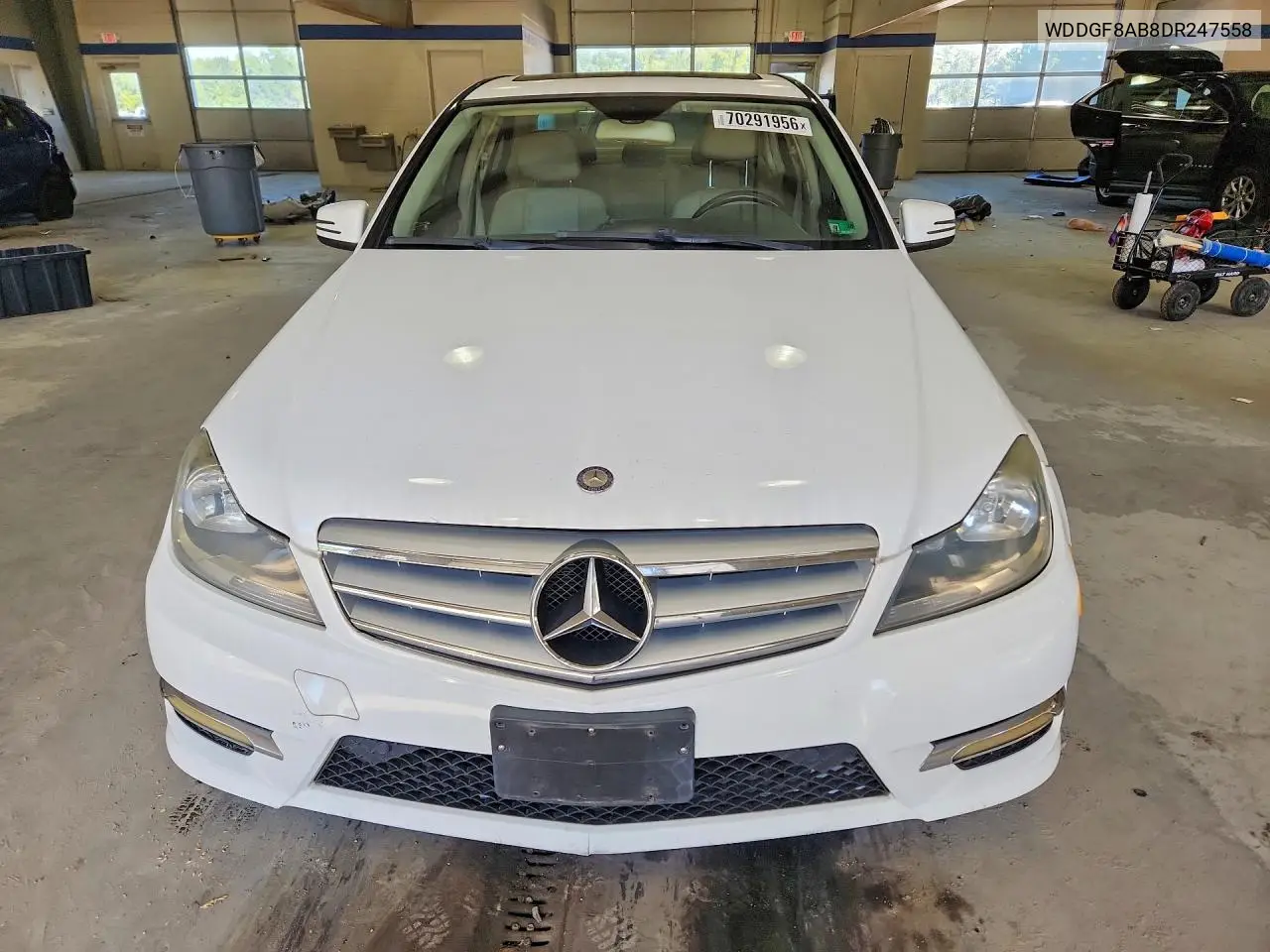 2013 MERCEDES C-KLASSE VIN WDDGF8AB8DR247558 — фото 5