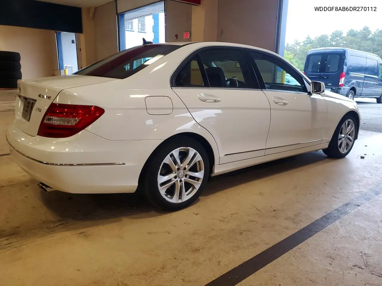 2013 MERCEDES C-KLASSE VIN WDDGF8AB6DR270112 — фото 3