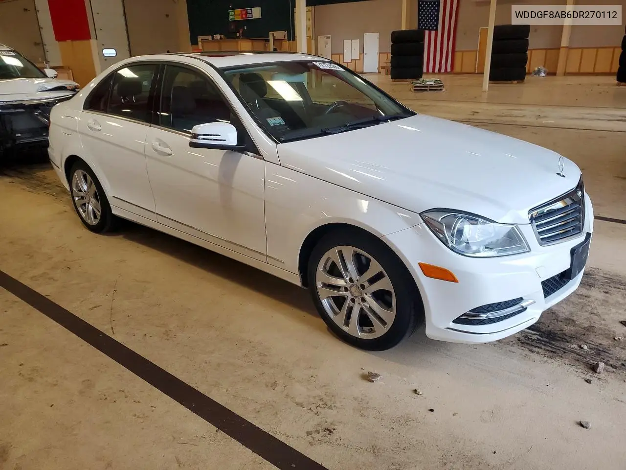 2013 MERCEDES C-KLASSE VIN WDDGF8AB6DR270112 — фото 4