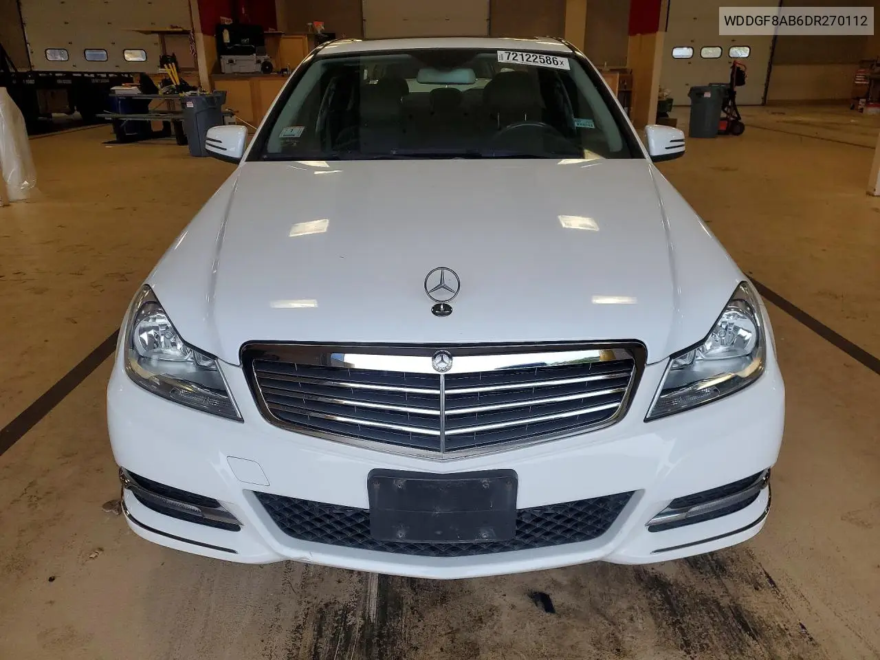 2013 MERCEDES C-KLASSE VIN WDDGF8AB6DR270112 — фото 5