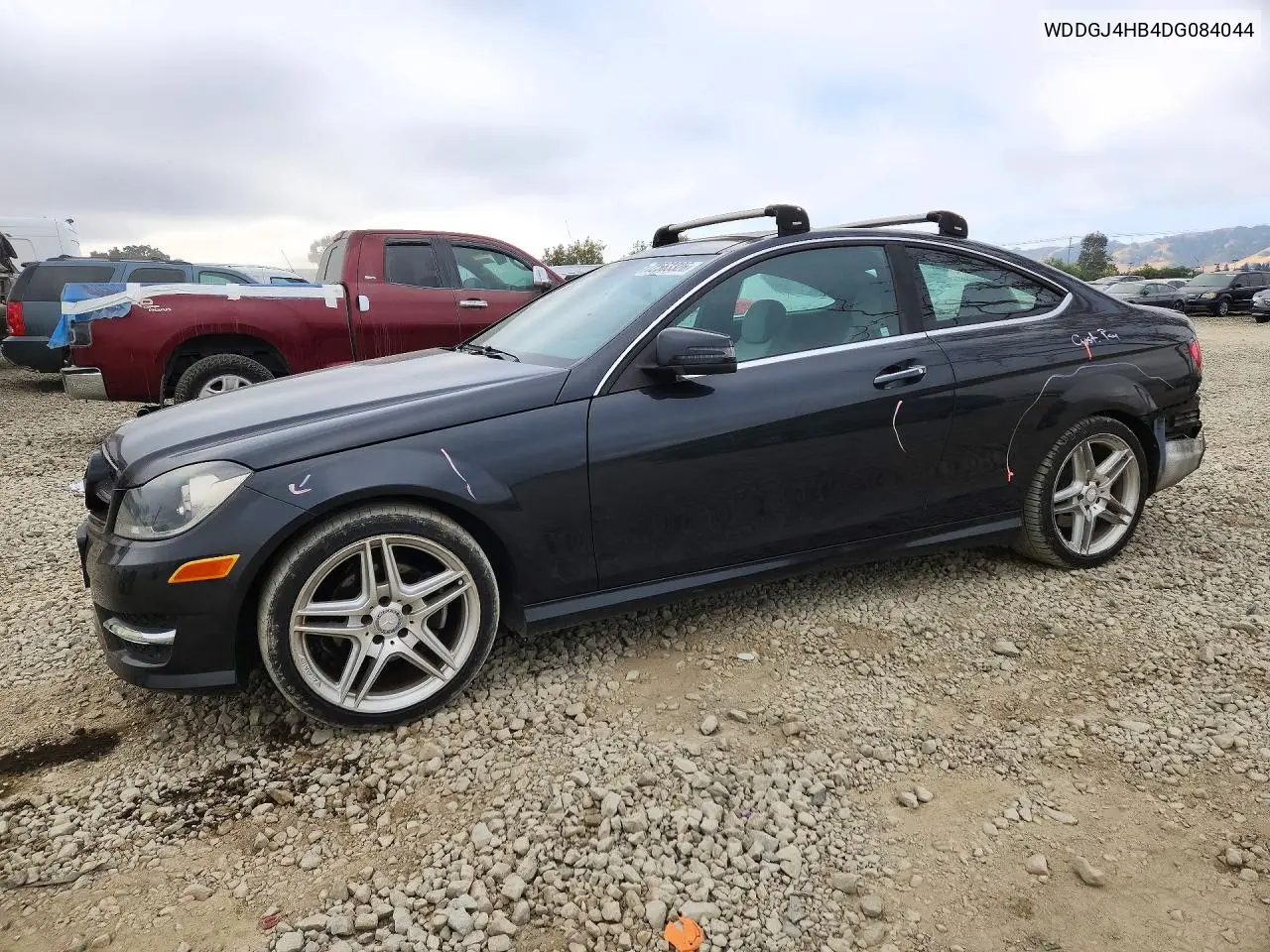 MERCEDES C-KLASSE 2013, VIN WDDGJ4HB4DG084044