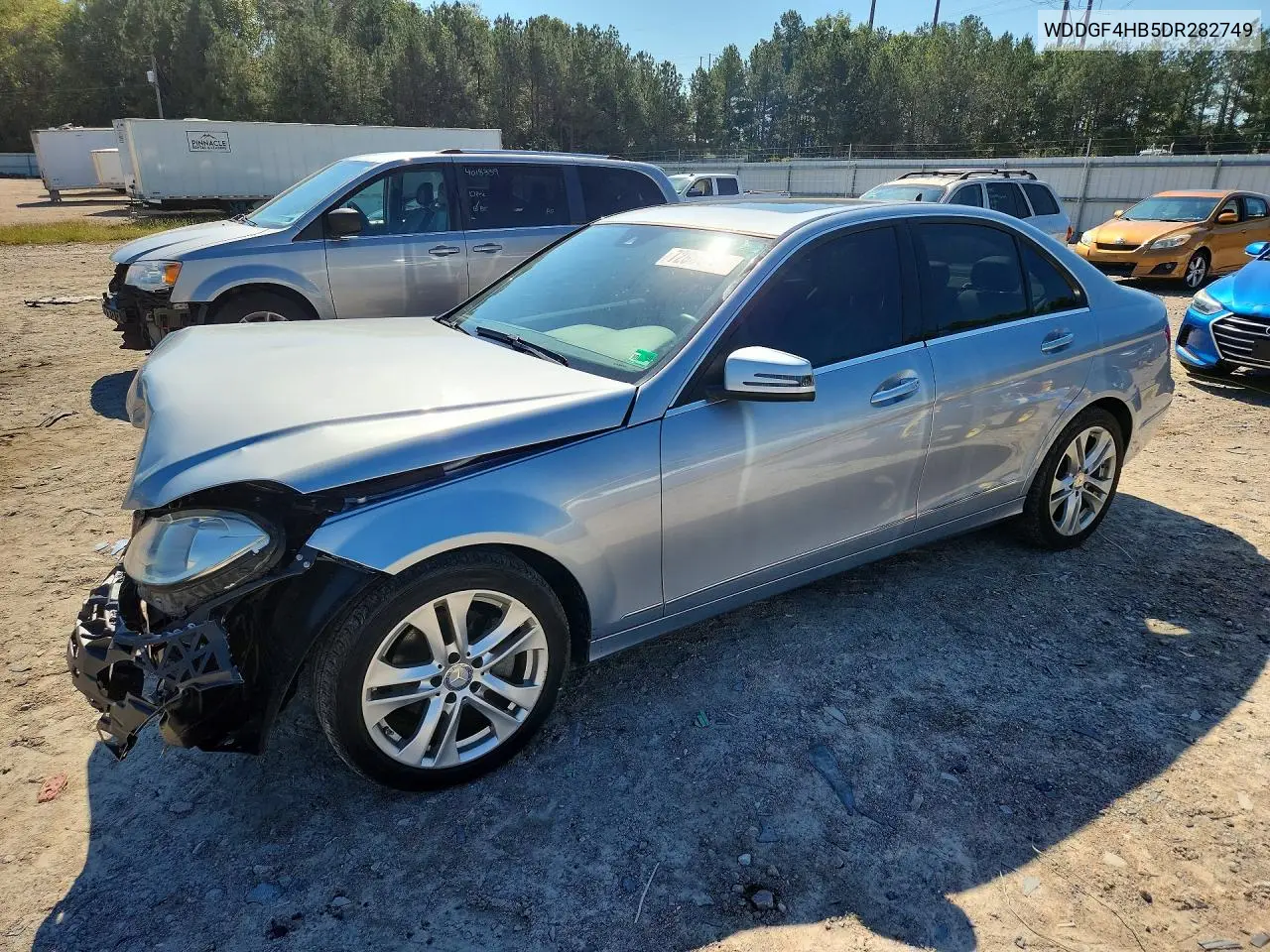 MERCEDES C-KLASSE 2013, VIN WDDGF4HB5DR282749