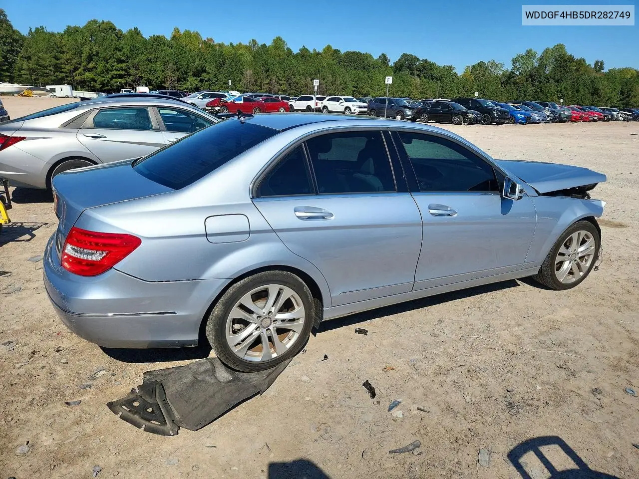 2013 MERCEDES C-KLASSE VIN WDDGF4HB5DR282749 — фото 3