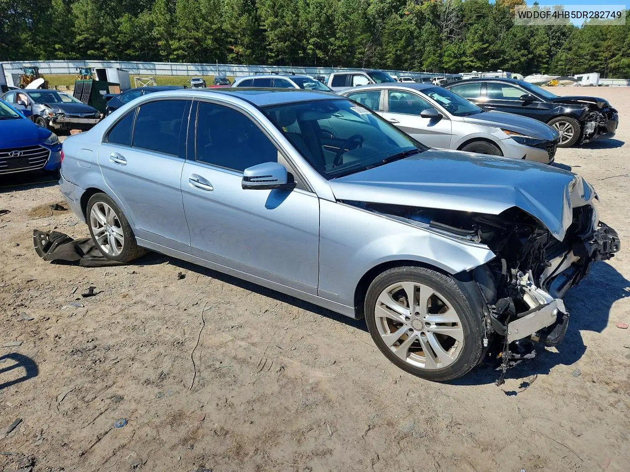 2013 MERCEDES C-KLASSE VIN WDDGF4HB5DR282749 — фото 4