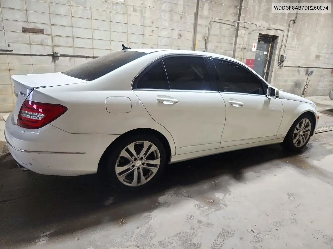 2013 MERCEDES C-KLASSE VIN WDDGF8AB7DR260074 — фото 3