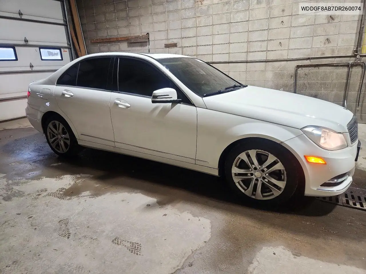 2013 MERCEDES C-KLASSE VIN WDDGF8AB7DR260074 — фото 4