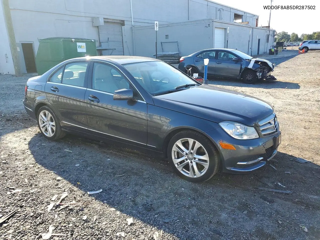 2013 MERCEDES C-KLASSE VIN WDDGF8AB5DR287502 — фото 4