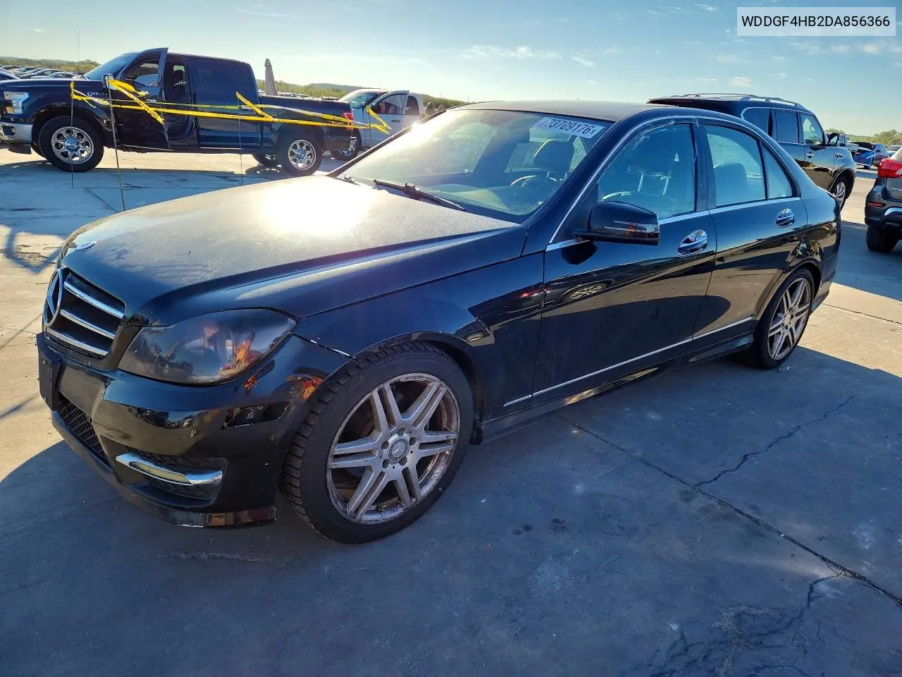 MERCEDES C-KLASSE 2013, VIN WDDGF4HB2DA856366