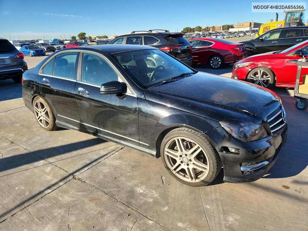 2013 MERCEDES C-KLASSE VIN WDDGF4HB2DA856366 — фото 4