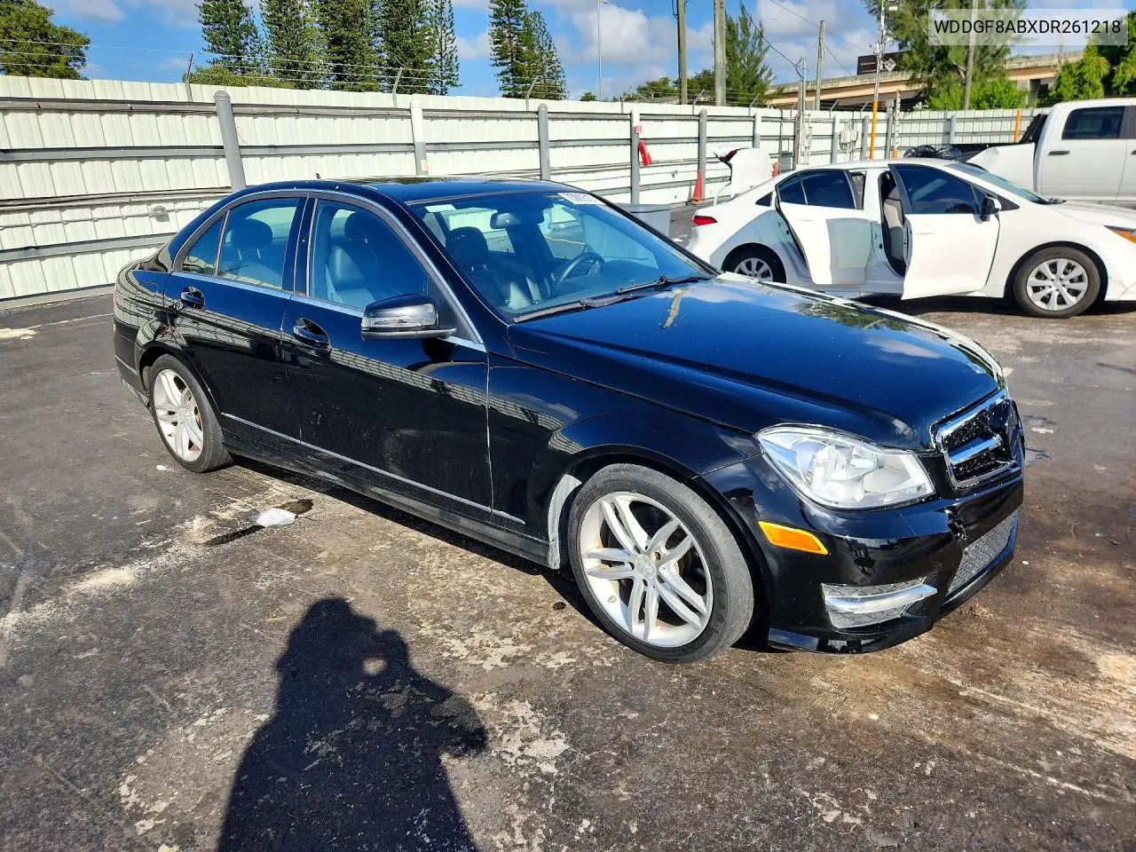 2013 MERCEDES C-KLASSE VIN WDDGF8ABXDR261218 — фото 4