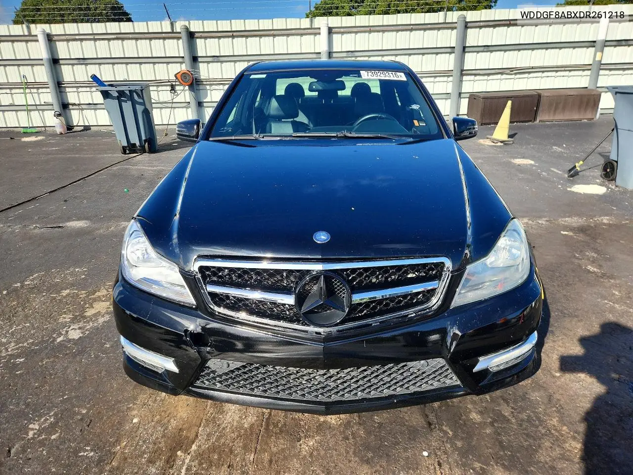 2013 MERCEDES C-KLASSE VIN WDDGF8ABXDR261218 — фото 5