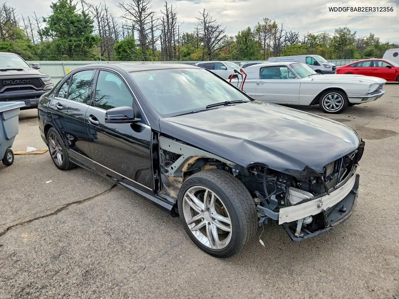 2014 MERCEDES C-KLASSE VIN WDDGF8AB2ER312356 — фото 4