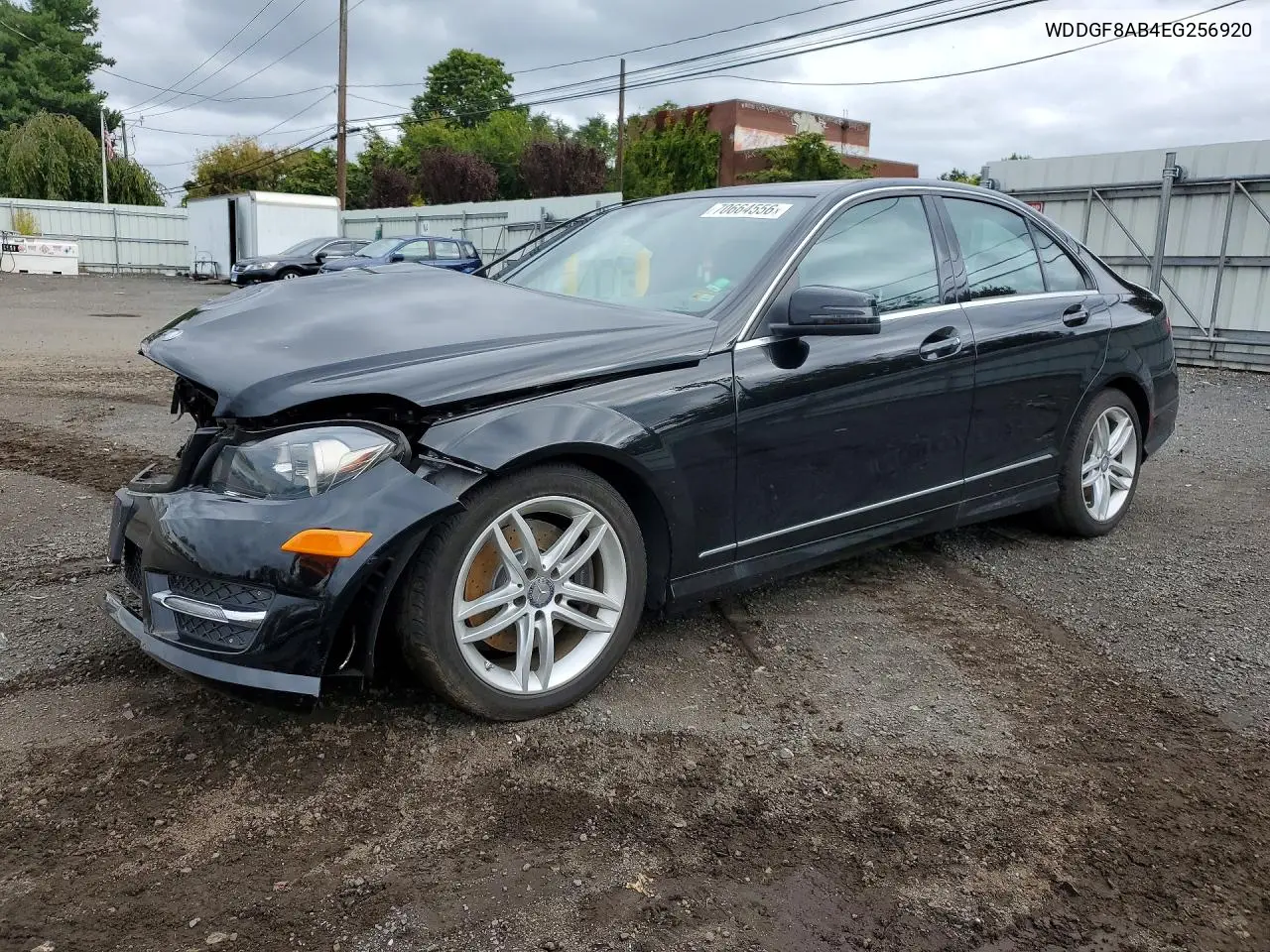 MERCEDES C-KLASSE 2014, VIN WDDGF8AB4EG256920
