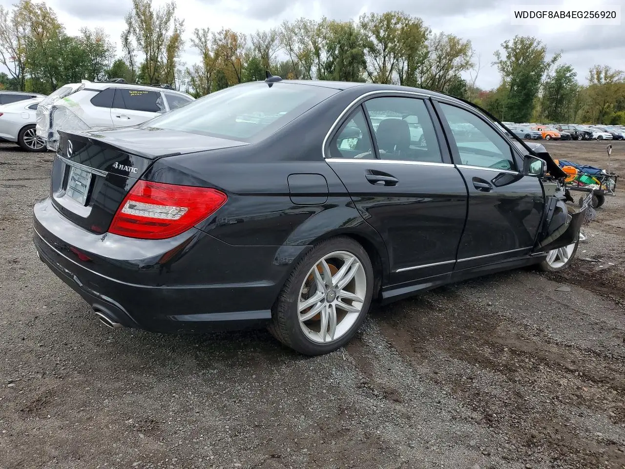 2014 MERCEDES C-KLASSE VIN WDDGF8AB4EG256920 — фото 3