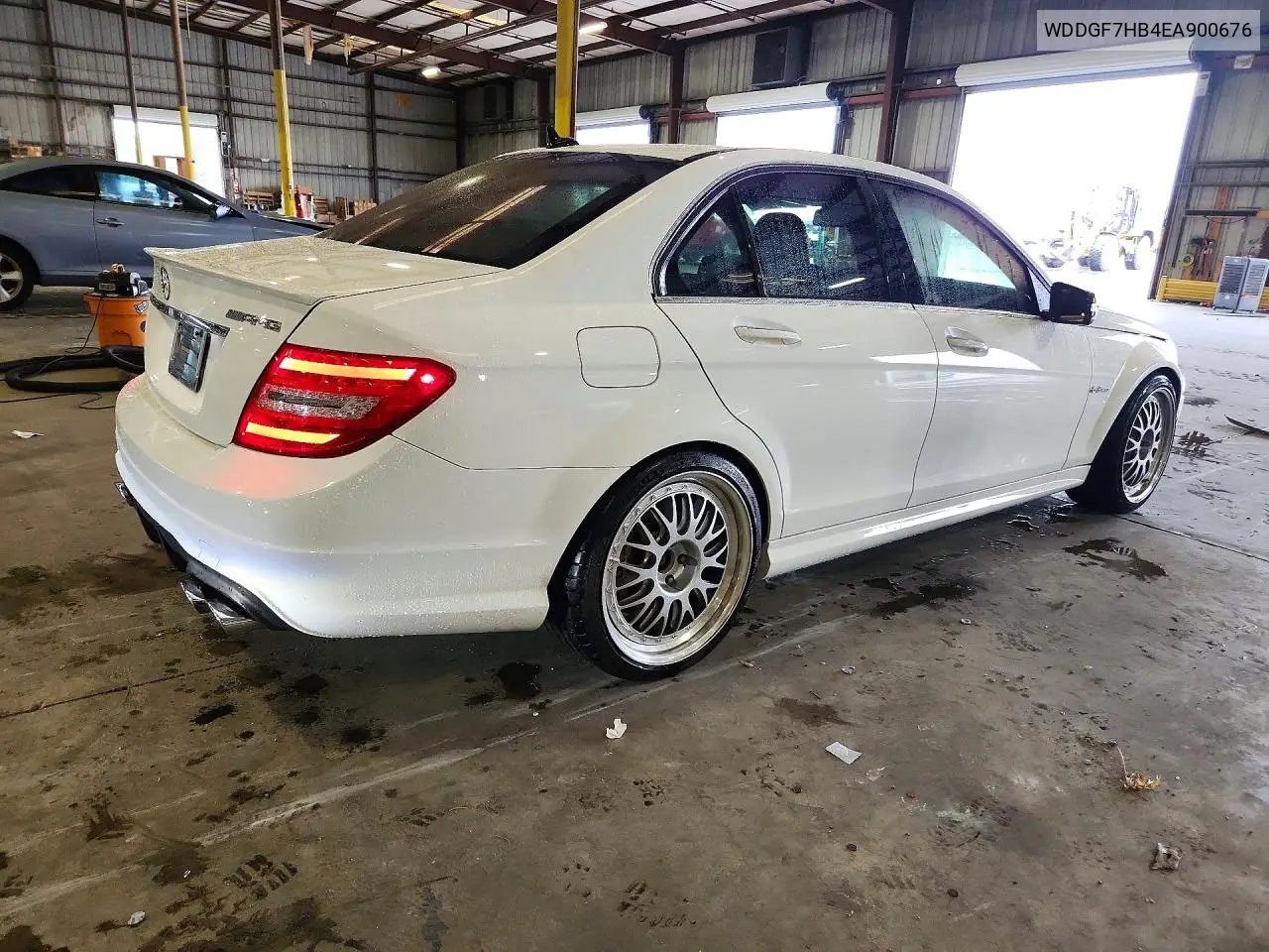 2014 MERCEDES C-KLASSE VIN WDDGF7HB4EA900676 — фото 3