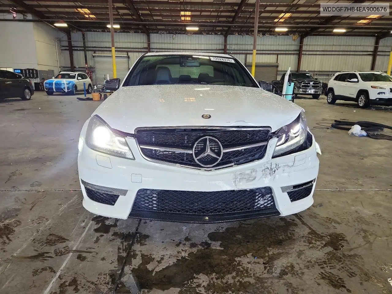 2014 MERCEDES C-KLASSE VIN WDDGF7HB4EA900676 — фото 5