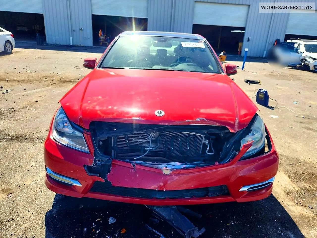 2014 MERCEDES C-KLASSE VIN WDDGF8AB7ER311512 — фото 5