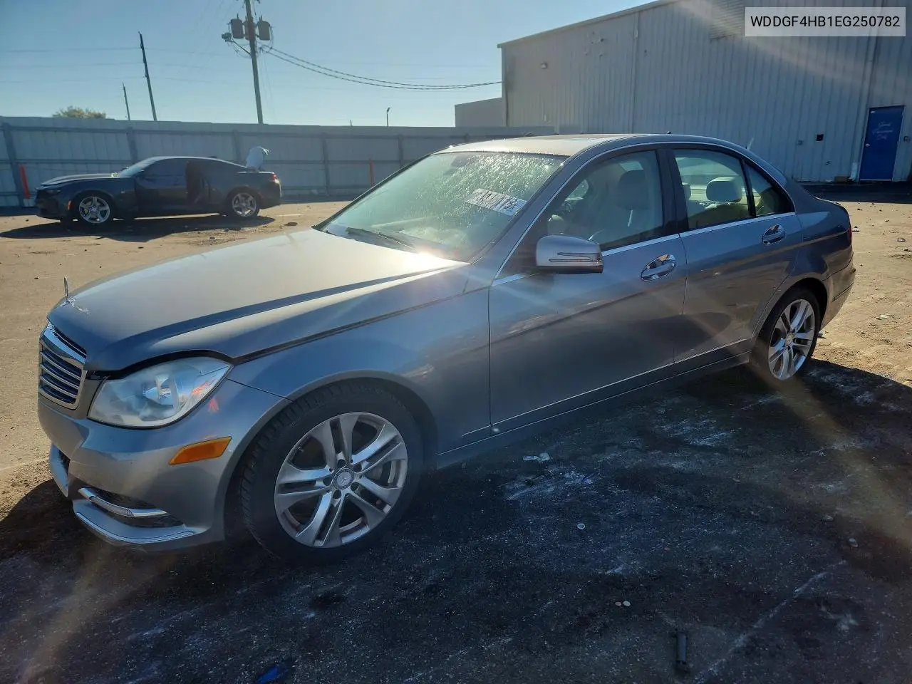 MERCEDES C-KLASSE 2014, VIN WDDGF4HB1EG250782
